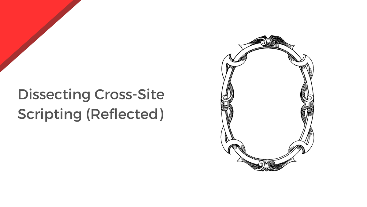 Dissecting Cross-Site Scripting (Reflected)